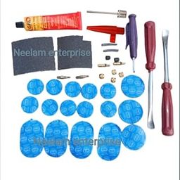 Cycle Bicycle Burst and Puncture or Tube Swimming Tube Repairing Complete kit-39 pcs/Components-image-23