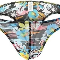 Men Thong Bikini Underwear Low Rise G-String Briefs T-Back Underpant L 02-9
