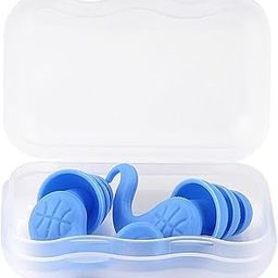 LOOM TREE® Swimming Ear Plugs With Box Reusable For Sleeping Diving Bathing Blue | Facility Maintenance & Safety | Personal Protective Equip/Ppe | Ear Plugs & Ear Muffs | Ear Plugs-85