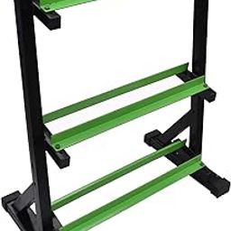 HASHTAG FITNESS 3 tier Dumbbell storage rack, dumbbell stand, home gym equipments, maximum weight capacity upto 700kg-picture-13
