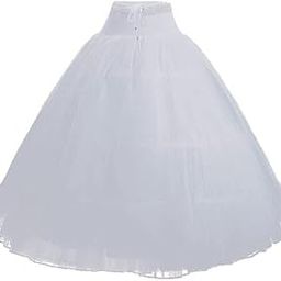 maurya Girls wear Women White Petticoat Layer Underskirt HoopSkirt for Ball Gown and Lehengas-picture-23
