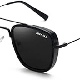 Retro Classic Polarized Metal Frame Sunglasses for Men Women GJ2001-picture-25
