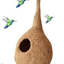 RARE OCEANS Bird nest for Birds for Pet and Balcony Birds (Beige, 100% Coir) (Pack of 1)-image-15