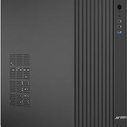 Ant Esports Si30 Mid-Tower Computer Case/Gaming Cabinet - Black | Support ATX/M-ATX, Mini-ITX | Pre-Installed 1 Black Fan-image-75