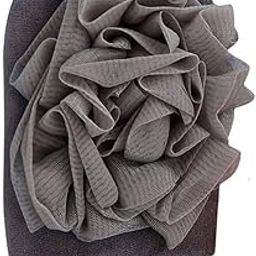 KIMEE 2-in-1 Exfoliating Glove Body Scrub | Body Scrub Gloves for Dead Skin and Tan Removal | Bath and Shower Spa Hand Exfoliator Glove for Soft Skin and Improves Circulation (Random Color)-15