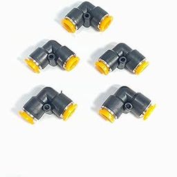 (5pcs) Pneumatic PU Pipe Elbow Connector 4mm / 6mm / 8mm / 10mm / 12mm / 14mm / 16mm (16mm)-image-36