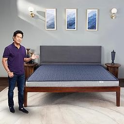 Livpure Smart Elements HR Pure Foam Mattress| Tape Edge Finish with Edge Support| High GSM Certified Fabric | 3 Year Warranty |Double Bed (72x48x4) inches, Anti Skid Base-29