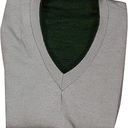 Men's Reversible Sleeveless Sweater (Grey-Green) (Only 1)-image-75