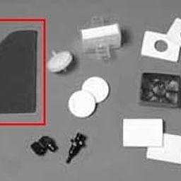 Puritan-Bennett Extended Life Foam Cabinet Filter w/Angled Corner for The Puritan-Bennett 590 and 492A Oxygen Concentrator - 10/Box-image-19
