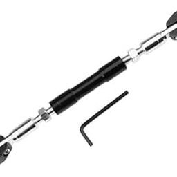 Autofetch Adjustable Motorcycle Handle Cross Bar (Black) for Hero Super Splendor-image-44