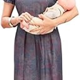 Feeding Kurtis for Women with Zip | Straight Maternity Pregnancy Dress for Nursing Mothers | Viscose Rayon | Maternity Wear Feeding Dress Tops-image-48