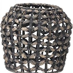 Merishopp Woven Lampshade Hanging Lights Hanging Lamp Cover for Home Desk Lamp Bedroom Black|Home & Garden | Lamp Shades|1Woven Lampshade-image-55