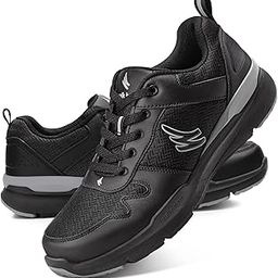 Mens Walking Shoes for Plantar Fasciitis, Orthopedic Casual Sneakers for Men with Arch Support, Wide Toe Box Shoes for Pain Relief with Non Slip Rubber Sole-picture-7