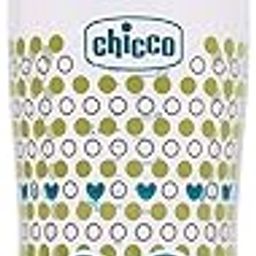Aminoter Chicco Well-Being Baby Feeding Bottle, 330Ml, 4+ Months | Advanced Anti-Colic Nipple | Soft Silicon Teat | Wide Neck, Anti-Drip Bottle |Bpa Free (Green)-image-82