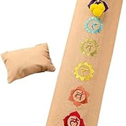 Kanyoga Yoga Mat Cover Bag | Cotton Exercise Fitness Durable | Mat Carry Bag Cover Only With Strong Shoulder Straps | Yoga Mat Bag For Men & Women (Beige & Multi, L 74 X W 25 Cm)-image-61
