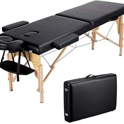 Reliefto Wooden Portable Foldable Spa Massage Tables/Beauty Bed with Headrest and Armrest Salon Furniture, 60 cm Width, 100 to 200 kg Bearing-image-92