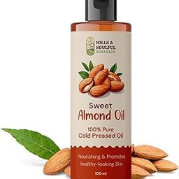 Pure Cold Pressed Sweet Almond Oil for Body, Skin, Hair and Nails | Natural Almond Oil | 100 ml-image-70