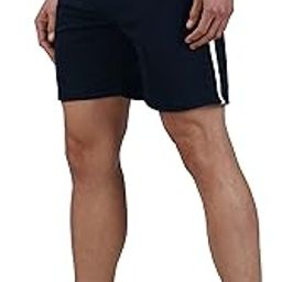 Men's Sports Gym Shorts Straight Fit Nylon Half Pant,Zipper Pocket Two Side Smart Tech, Easy Stain Release, Anti Stat Quick Dry Breathable comfart Lounge Shorts-image-13