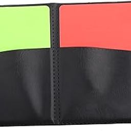 Ubervia Referee Card, Soccer Competitions Cards, Durable Football Referee Accessory for Soccer Match Home School Football Game-image-53