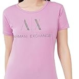 Women's T-Shirt Round Neck Casual, Cotton, Half Sleeves, Women/Girls with A|X hot fix, Heat Pressed, Sparkle Crystal Work Design Size - (S - 4XL)-image-43