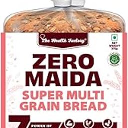 The Health Factory Zero Maida Bread - Super Multi Grain, 375 gm-image-16