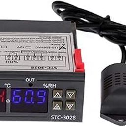 DHRUVPRO STC-3028 AC 220V Digital Air Humidity Control Controller-23