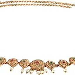 Gold Plated Kamarband Bridal belly Chain for Women & Girls (Gold 11)-14