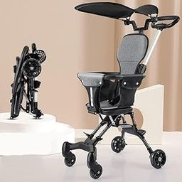 F4FIVE Lightweight Foldable Baby Stroller, Easy to Fold for Travel and Outdoor Use, with Sunshade and 360° Rotating Seat,Adjustable Handle,Soft Wheel, No Assembly Requir Napkin Towel Holder,Black-13
