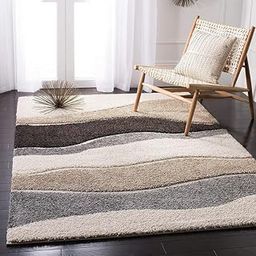 RUGS WORLD Carpet for Living Room Shaggy Rug 3X5 FEET Handmade Microfiber Cozy Super Soft Plush Shaggy Modern Carpet, Bedroom, and Home D?cor Cozy & Durable Floor Mat (GreyBeige Wave)-image-75