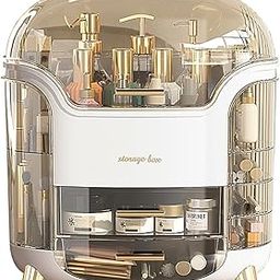 IMPRONOW Makeup Cosmetic Organizer Box With Drawer Storage | Plastic Storage Organizer Box For Women-12