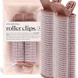 Instant Volumizing Hair Clips for Women - Roller Clips for Volume, Curls & Root Lift for All Hair Types, Volumizing Hair Root Clips for Effortless Curl That Last, Easy to Use - 2pcs-image-43