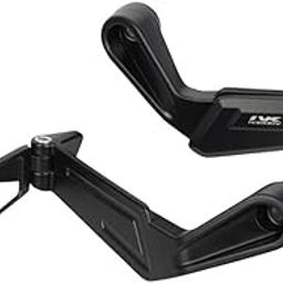 Auto Spare hub Universal Bar End Clutch Brake Guard for Motorcycle & Scooters with Foldable Rear View Mirror-image-12