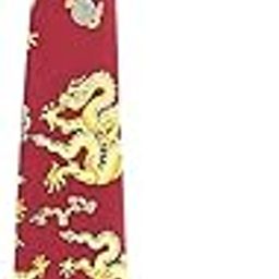 Mens Necktie Fashion Casual All-match Dragon Pattern Business Tie Formal Necktie-image-37