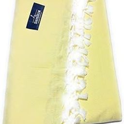 SHISHIR Bhagalpuri Silky Soft Lemon Yellow Solid Cotton Chadar for Travelling/Midwinters/Summer/Rainy Single Size Odhne Wali Topsheet-image-7