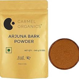 CARMEL ORGANICS Arjuna Bark Powder 340 g (Pack of 1) Supports Healthy Heart Functions | Natural | Erra Maddi | No Added Preservatives | Terminalia Arjuna | Non-GMO-image-81