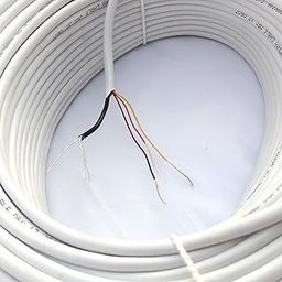 CCTV Wire Cable 3+1 Copper+Breding Alloy+mic Wire Alloy (60eter / 66 Yard)-picture-14