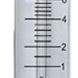 "Ji" Acrylic Tube Rotameter for Oxygen Flow Measurement - Range 0-10 LPM - 1/4" BSP (M) SS Connection with Control Valve - Precision Gas Flow Monitoring for Industrial and Laboratory Use-4