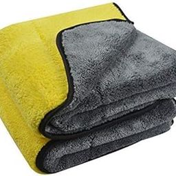 AUTOGUYS Multipurpose Microfiber 900 GSM Cleaning Towel Microfibre Cloth Highly Absorbent Dust Towels for All Vehicles Bikes Cars Glass Kitchens - Multicolour (40cm x 40cm | Pack of 2)-image-39