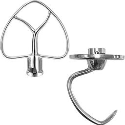 LICHTS Mixer Accessory Durable Structure Stainless Steel for 4.5Qt Pasta Paste Hook-image-6