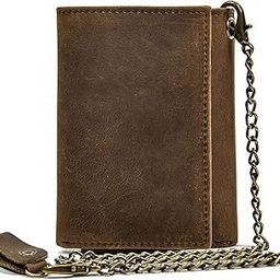Men's Vintage Leather Hand-Crafted Wallet (Style B), Multi, Vintage-image-2