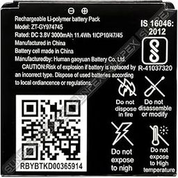 Microusb Compatible with Xtarzone ZT-GY974745 Rechargeable Lithium Battery for Jiofi Router and Dongle (1 Pc)-99