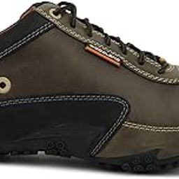 Men Olive Green Nubuk Milled Granite Casuals Laces | 10 | Olive Green-image-12