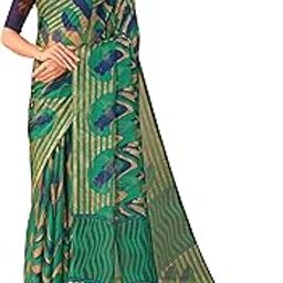 Abstract Print Chiffon with Unstitched Blouse Piece-image-5