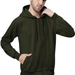 Zipper Hoodie for Men Sweatshirt Jacket for Winter Wear-image-32