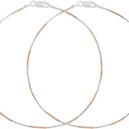 925 Sterling Silver Designer Triple Tone Rhodium, Gold & Rose Gold Plated Chain Anklet (Pair) | With Certificate of Authenticity & 925 Hallmark | Gift for Women & Girls-image-18