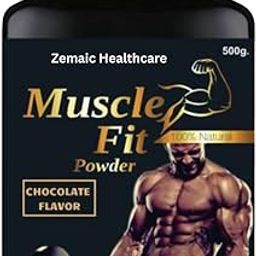 Muscle Fit, Weight Gainer, Protein Supplement, Flavor chocolate, Pack of 1-picture-15