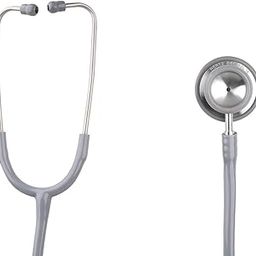 Hertz Decibal Grey Dual Head Stethoscope-image-22