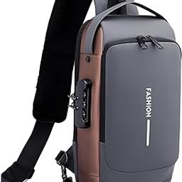 Sling Bag for Men Stylish Crossbody Backpack for Men & Women, Anti-Theft Chest Bag with USB Charging Port, Messenger Bags, Casual Shoulder Bag (17 x 9 x 32 Cm)-picture-20
