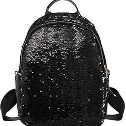 Silverlake Black Sequence backpacks for women stylish office bag I Daily Use fashion bag I casual backpacks for women ladies travel backpack-image-18