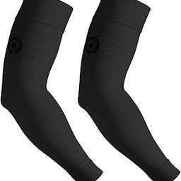 NURCOM® Medical Compression Arm Sleeve for Men and Women, 2 Pack 20-30mmHg with Silicone Strap for Lymphedema, Lipedema, Pain Relief, Edema, Swelling, Post Surgery Recovery-image-10